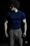 Rage - Lacivert Compression T-shirt
