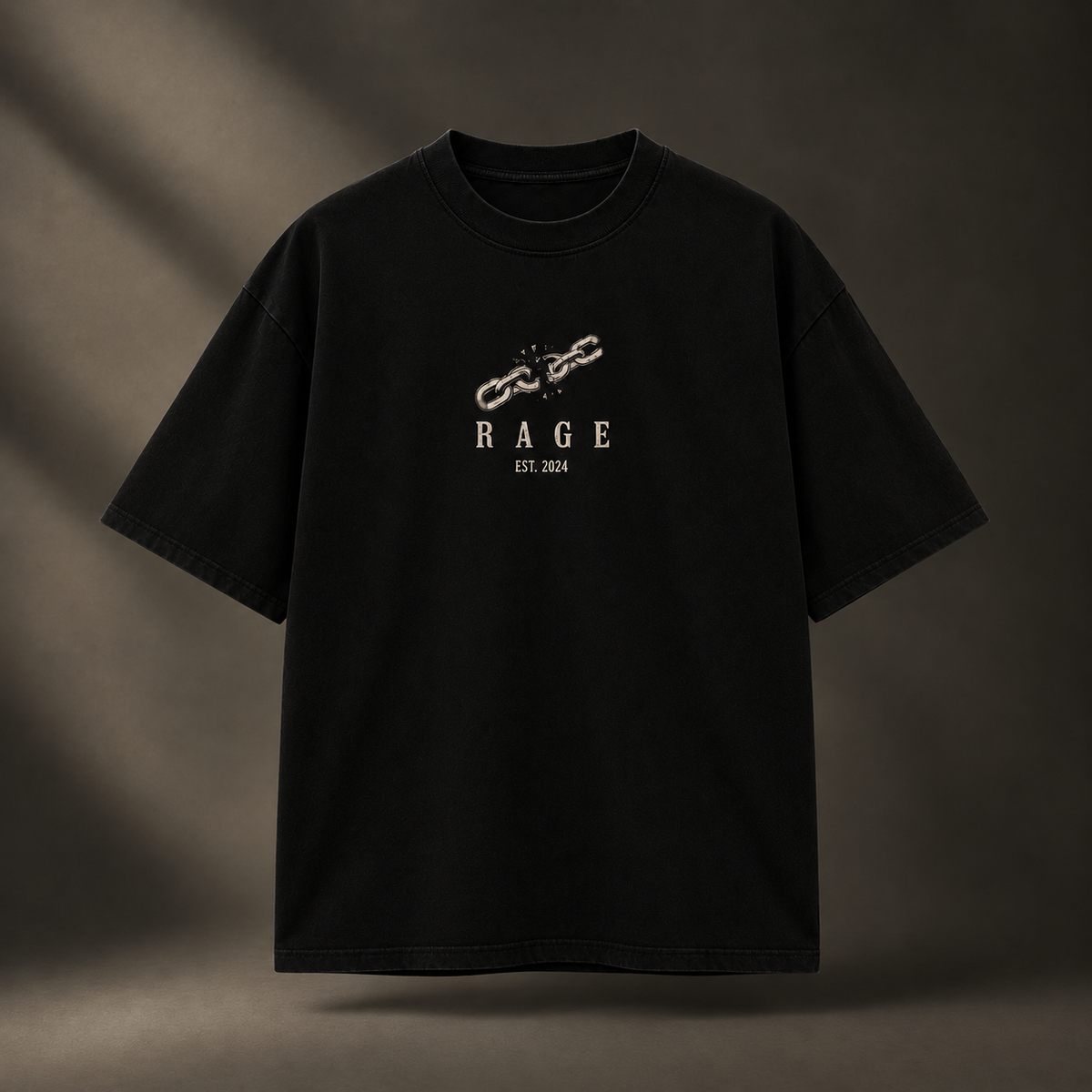 RAGE "Break Your Limits" Siyah Oversize Tişört