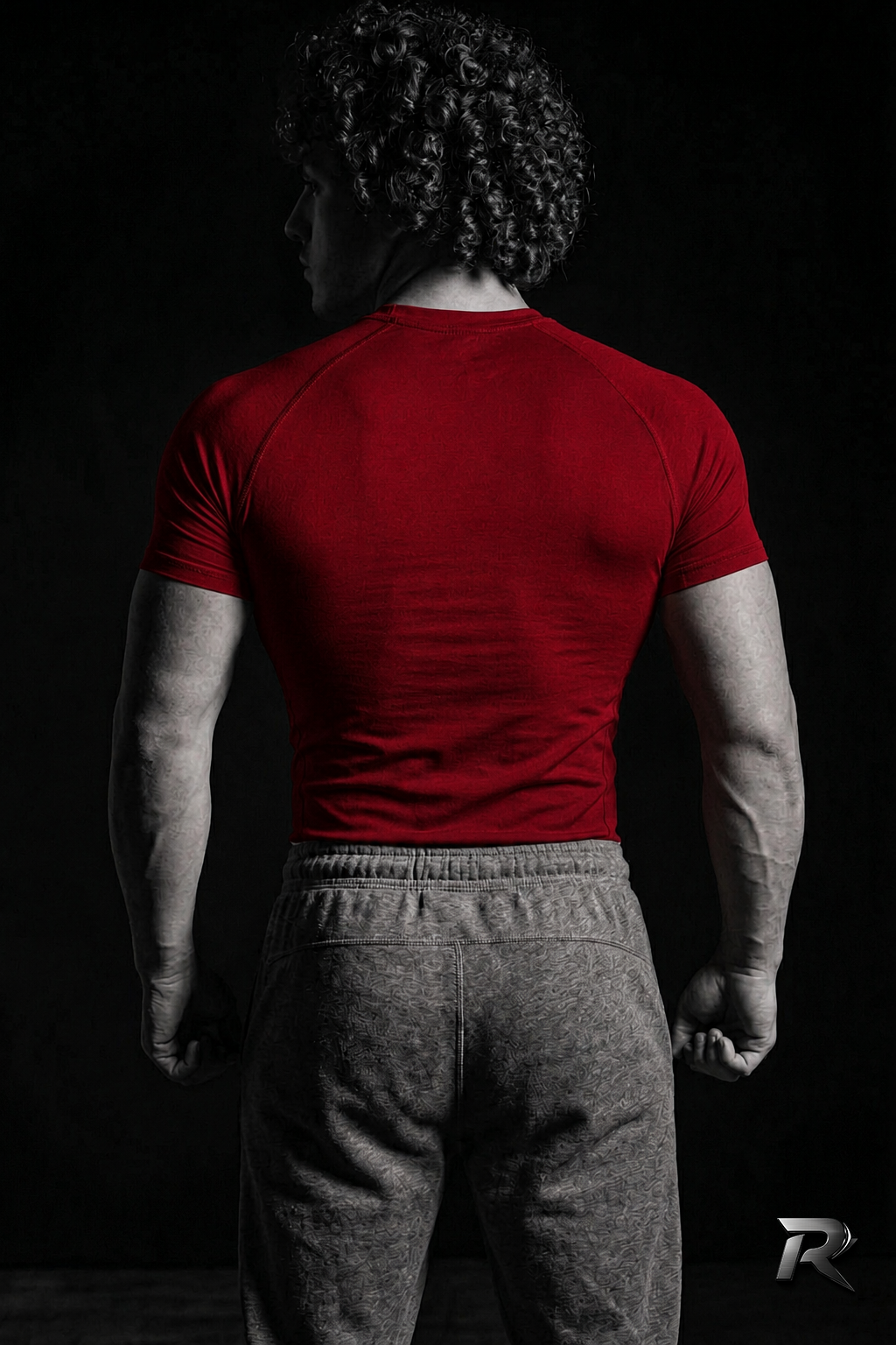 Rage - Kırmızı Compression T-shirt