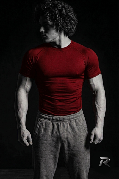 Rage - Kırmızı Compression T-shirt
