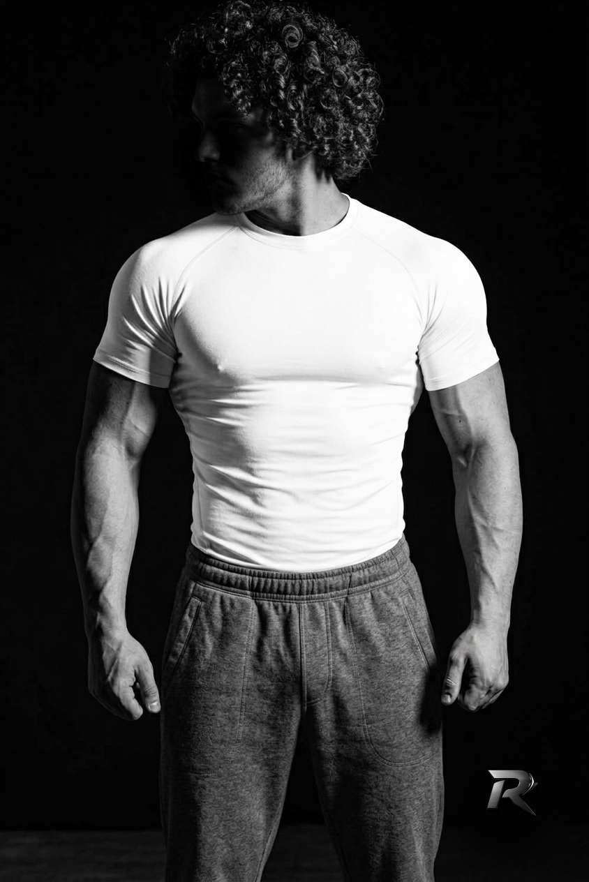 Rage - Beyaz Compression T-Shirt