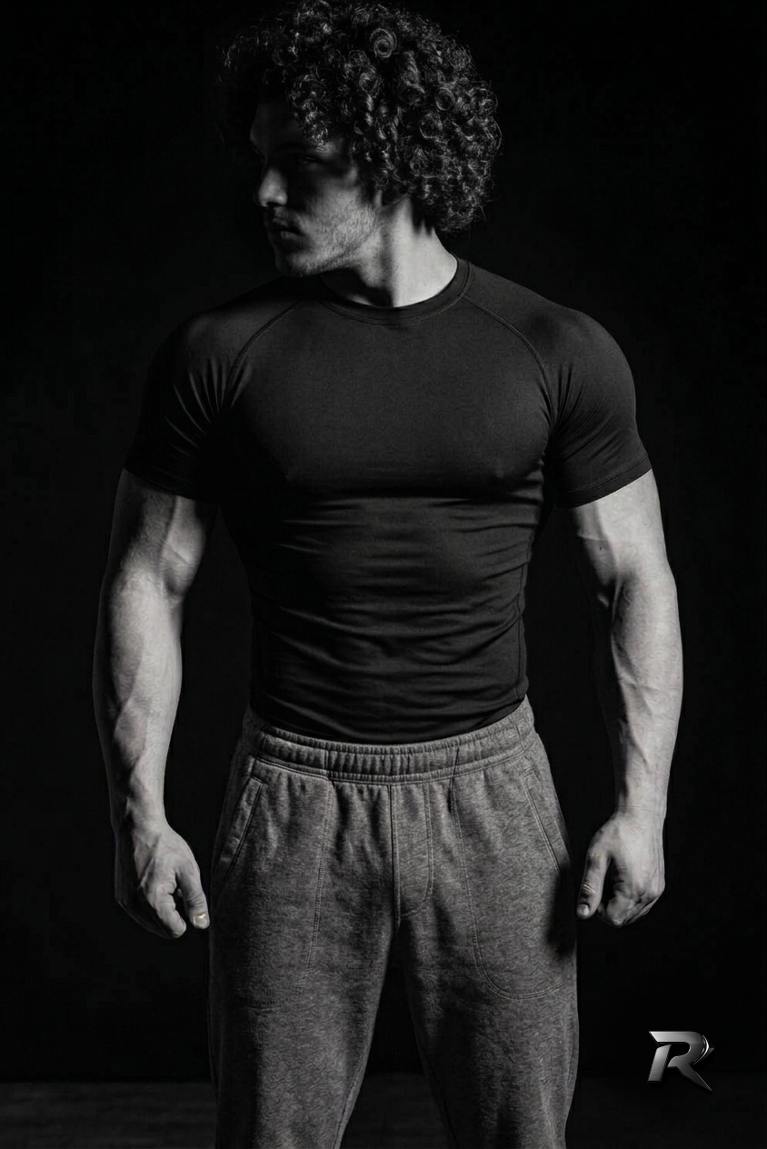 Rage  - Siyah Compression T-Shirt