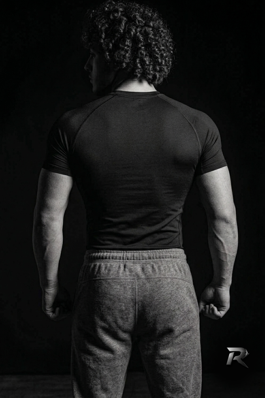 Rage  - Siyah Compression T-Shirt